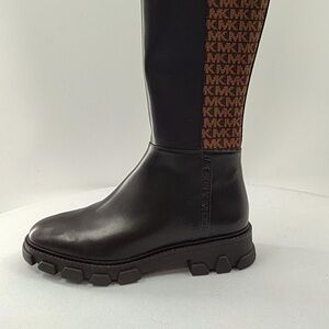 Michael Kors Women’s Ridley Black and Brown Boot Size 9 New with Tags